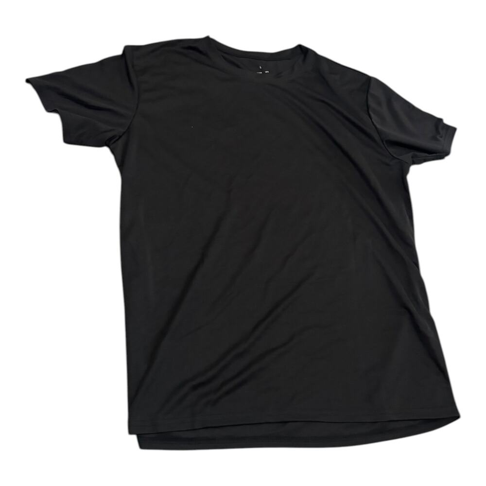 NWOT Black Athletic Quick Drying T-Shirt Size L
